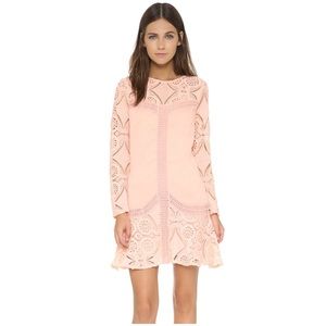 English Factory pinky lace dress